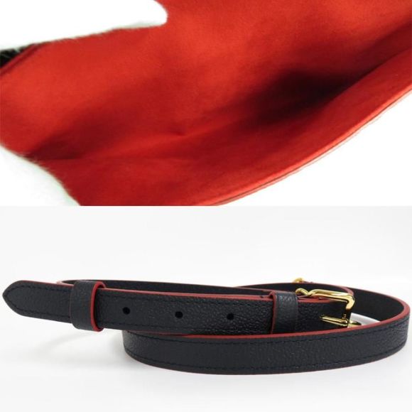 Louis Vuitton Georges MM Monogram Implant Marine Rouge Bag - Picture 6 of 8